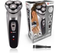 CLOUDDS_Rasoir Homme-Batterie Usb-3 Têtes De Rasage Flottantes-Tondeuse Pop-Up-Avec Brosse De Nettoyage Et Capuchon De Protection-Câble Usb