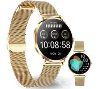 Cloudds_Siona 2 Nano,Très Petite Montre Intelligente Pour Femme,37x6,9 Mm,Écran Amoled Ultra Net,Ios & Android,Étanche,Plate,Pouls,Pression Artérielle,Oxygène Sanguin,Batterie 6 Jours