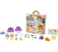 Mattel – Coffret surprise Cloudees Fête sur la Plage – 4 figurines d'animaux, +10 surprises – GPX45
