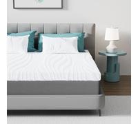CloudÉtoile Surmatelas 90x200 cm H2/H4 Mousse Viscoélastique - 2 en 1 Matelas Topper Mémoire de Forme 7,5 cm Surmatelas pour Lit Boxspring, Topper 90x200 Mousse Gel, Certifié CertiPUR-EU Oeko-TEX