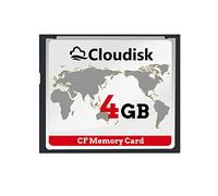 Cloudisk CompactFlash CF 2.0 pour Appareil Photo Reflex numérique, Appareil Photo numérique Vintage et équipement Industriel (4GB, 1 Carte par Paquet)