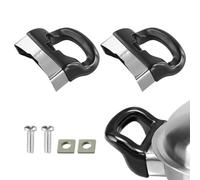 Cloudpower Lot de 2 poignée casserole, poignée cocotte minute avec Vis et écrous poignées de rechange pour autocuiseur pour cuiseur vapeur, marmite et casserole à vis simple/double