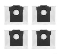 Cloudpower Lot de 4 sacs à poussière de rechange pour aspirateur robot DREAME D20 Plus, grande capacité, tissus non tissés, pièce de rechange