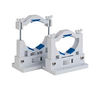 Cloudray Support de tube laser Co2 diamètre 50-80mm, 2 pièces, ajustable, pour machine de gravure et découpe laser, en plastique, modèle YongLi 50-80mm, manuel