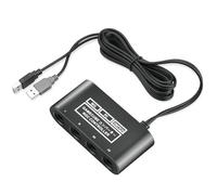 CLOUDREAM Adaptateur Gamecube pour manette Gamecube compatible avec Switch Wii U et PC, adaptateur Super Smash Bros Gamecube