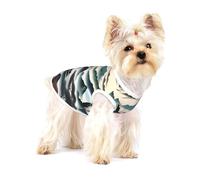 Clouds and Mountains Petit gilet en coton pour chien L - Respirant, confortable, élégant vêtement pour animaux de compagnie