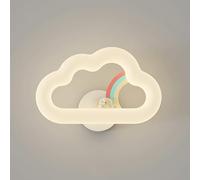 Clouds Wall Sconces, Modern Led Wall Sconce Lighting, Indoor Decor Wall Light, Acrylic Wall Lamp Cream Style for Bedroom, Children'S Room, Living Room, Hallway, Balcony/K Color