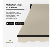 CloudShade Auvent | Contrôle intelligent | Protection UV | Montage mural