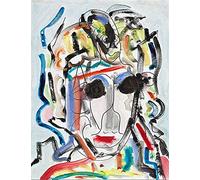 CloudShang Bob Dylan E31200 Peinture murale abstraite avec motif de mal du pays Blues Décoration pour salon