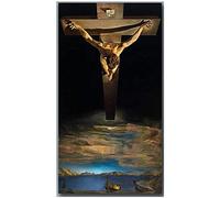 CloudShang Christ de Saint Jean la Croix Affiche Salvador Dali célèbre Peinture surréalisme Murale Art réalisme Abstrait Salon Decoration I29160