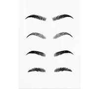 CloudShang Sourcils Formes Salon Beauté Make Up Affiches Drôle Citation Inspirante Murale Art Cils Image Mode Salon Beauté Salle d'eau Murale Decoration Toile Tableau Art F25154