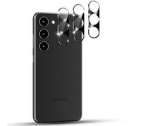 CloudValley [3 Pièces Protection Lentille pour Samsung Galaxy S24 / S23 / S23+ 5G, Ultramince Caméra Anti-rayures Résistant Arrière Protecteur, Noir