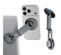 CloudValley Support de téléphone pour Tesla Model 3/Y, Support magnétique en métal pour Voiture avec Aimant Puissant, 【Design Pliable et Extensible dissimulé】, conçu pour iPhone MagSafe