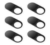 CloudValley Upgrade Magnetic Webcam Cover, [6-Pack] 0.023 inch Metal Camera Cover Slide for Mac, iPad, MacBook Pro, MacBook Air, Laptops, PC/Computer, Tablets, Web Blocker Protect Your Privacy