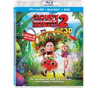 Cloudy With A Chance Of Meatballs 2 [Blu-Ray 3-D] With Blu-Ray, With Dvd, Uv/Hd Digital Copy, Widescreen, 3d, 3 Pack, Ac-3/Dolby Digital, Dolby, Dubbed, Subtitled