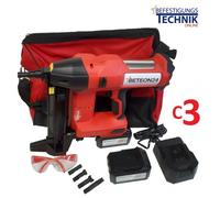 Cloueur à béton sans fil TRAK-IT40A 15-40mm pour clous à béton C3 Spit Pulsa Tjep Makita Fischer