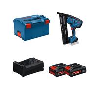 Cloueur à bois GNH 18V-64 MD + 2 Batteries EXPERT 4 Ah + 1 Chargeur GAL 12V/18V-80 BOSCH