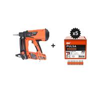 Cloueur à gaz Pulsa 27E Spécial électriciens + 2500 clous HC6-15 SPIT