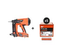 Cloueur à gaz Pulsa 27E Spécial électriciens + 2500 clous HC6-17 SPIT