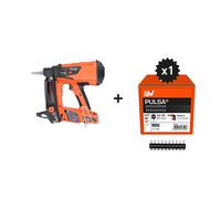 Cloueur à gaz Pulsa 27E Spécial électriciens + 500 clous C6-20 SPIT