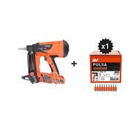 Cloueur à gaz Pulsa 27E Spécial électriciens + 500 clous HC6-17 SPIT