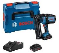 Cloueur bois 18V GNH 18V-64 M Professional mode rafale + 2 batteries ProCORE 4 Ah + chargeur + coffret L-BOXX - BOSCH - 0601481003 G