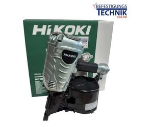Cloueur de bobines Hikoki NV90AG L4Z 45-90mm pour clous de bobines 16° en magasin de fil
