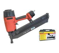 Cloueur de charpente pneumatique Mecafer - 50-90 mm - corps en magnésium - magasin angulaire de 21°