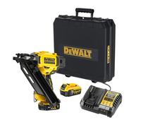 DeWALT DCN930P2 18V Li-ion Batterie Set Cloueur (2x 5.0Ah Batterie) En Tstak - 50-90mm - 2-Speed