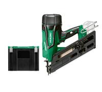 Cloueur de charpentier 18V 90mm - Avec 2 batteries 5 Ah + chargeur + coffret - HIKOKI - NR1890DBCLW9Z