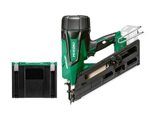 Cloueur de charpentier 18V 90mm - Avec 2 batteries 5 Ah + chargeur + coffret - HIKOKI - NR1890DBCLW9Z