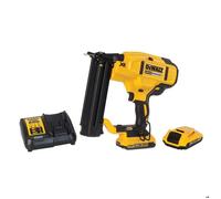DeWalt Cloueur de finition DCN680NT-XJ 18V 18 Ga + 2 batteries 2 Ah + chargeur DCB1104-QW