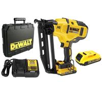Cloueur de finition 18V XR 16GA + 2 batteries 2Ah + chargeur + coffret - DEWALT - DCN660D2-QW + 1 Batterie offerte avec le code 500DEW dès 500€ d'achat DEWALT