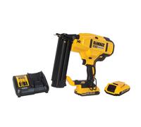 Cloueur de finition 18V XR 18Ga Brushless + 2 batteries 2Ah + chargeur + coffret - DEWALT - DCN680D2-QW