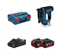 Cloueur de finition GNH 18V-35 + 2 batteries GBA 18V 4 Ah + 1 Chargeur GAL 18V-40 BOSCH