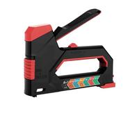 Cloueur Pistolet À Agrafes Robuste 6 En 1, Pistolet À Clous Manuel Avec 6000 Agrafes For La Réparation De Matériaux D'ameublement, Menuiserie, Bricolage À Domicile