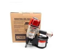 Cloueur pneumatique à bobine for palettes CN80, pistolet à clouer à Air de 80mm for le cadre de clôture, le toit, la Production de panneaux Pour de nombreux supports