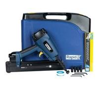 Cloueur pneumatique professionnel PB161 pour agrafes 32/32-63.5 mm - Coffret - RAPID-ISABERG - 5000104 G
