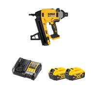 Cloueur XR 18V béton et acier DCN890N-XJ + 2 batteries 18V 5 Ah + 1 Chargeur DCB1104-QW DEWALT