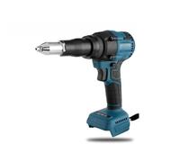 Cloueuse à charpente Pistolet À Riveter Électrique, Brosse Automatique Sans Fil, Pistolet À Écrou, Perceuse, Outil De Rivetage, Outil Haute Puissance Avec Kit De Batterie(Rivet Gun 2 Battery)