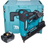 Cloueuse à tête plate sans fil Makita DBN 610 T1J 18 V 32 - 64 mm Brushless + 1 batterie 5,0 Ah + Makpac - sans chargeur
