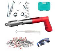 Cloueuse Brad compacte - Fixation pneumatique de 1,5 cm, outil de portable | Transport pratique à cinq vitesses réglables pour béton, planches en bois de brique rouge, travaux de bricolage