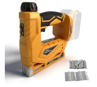 Cloueuse Brad sans fil compatible avec batteries DEWALT 18 V/20 V, agrafeuse électrique 2 en 1 avec bouton de réglage de la profondeur, 2 modes de tir et 2000 clous pour le travail du bois à la maison