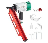 Cloueuse, Cloueur à charpente à chargeur en aluminium à 21 degrés NR2183, pistolet à clous à charpente pneumatique, 2 pouces jusqu'à 3-1/4 pouces