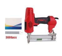 Cloueuse Électrique 1800W Sans Compresseur, Agrafeuse Et Cloueur 2 En 1 Compatible F30/422J, 50 Clous/Min, Chargeur 100pcs, Outil