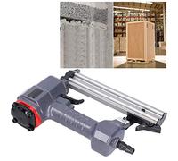 Cloueuse pneumatique, cloueuse à air pour pistolet à agrafes F, multifonctionnelle 0.4-0.5Mpa ergonomique pour le rembourrage, l'amélioration de l'habitat, la menuiserie, le travail du bois