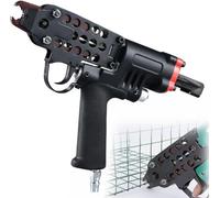 Cloueuse pneumatique, pistolet à clouer à air comprimé de type C pour projets avec anneau en C et cage métallique, outil idéal pour le travail du bois et le bricolage, compatible avec les modèles SC7E