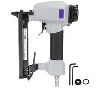 Cloueuse Pneumatique Portable, J Nail Gun, Usage Bois et Décoration, Pression 0,5-0,7Mpa, 100 Clous Capacité - Puissance Forte, Faible Consommation, Idéal Artisan et Ménage