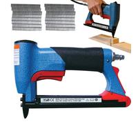 Cloueuse Pneumatique pour Brads,Outil d'assemblage robuste 4 à 8 bar, capacité de 3600 clous - pour Installation de Moulures, Fabrication de Meubles, Rembourrage, Parquets, Projets de,Pour plinthes, m