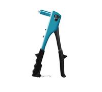 Cloueuse pneumatique pour charpente Kit De Pistolet À Rivets, Rivets Métalliques 80 Pièces, 4 Forets, Riveteuse À Main Robuste, Outil De Pistolet À Rivets Pop For Le Métal, Automobile